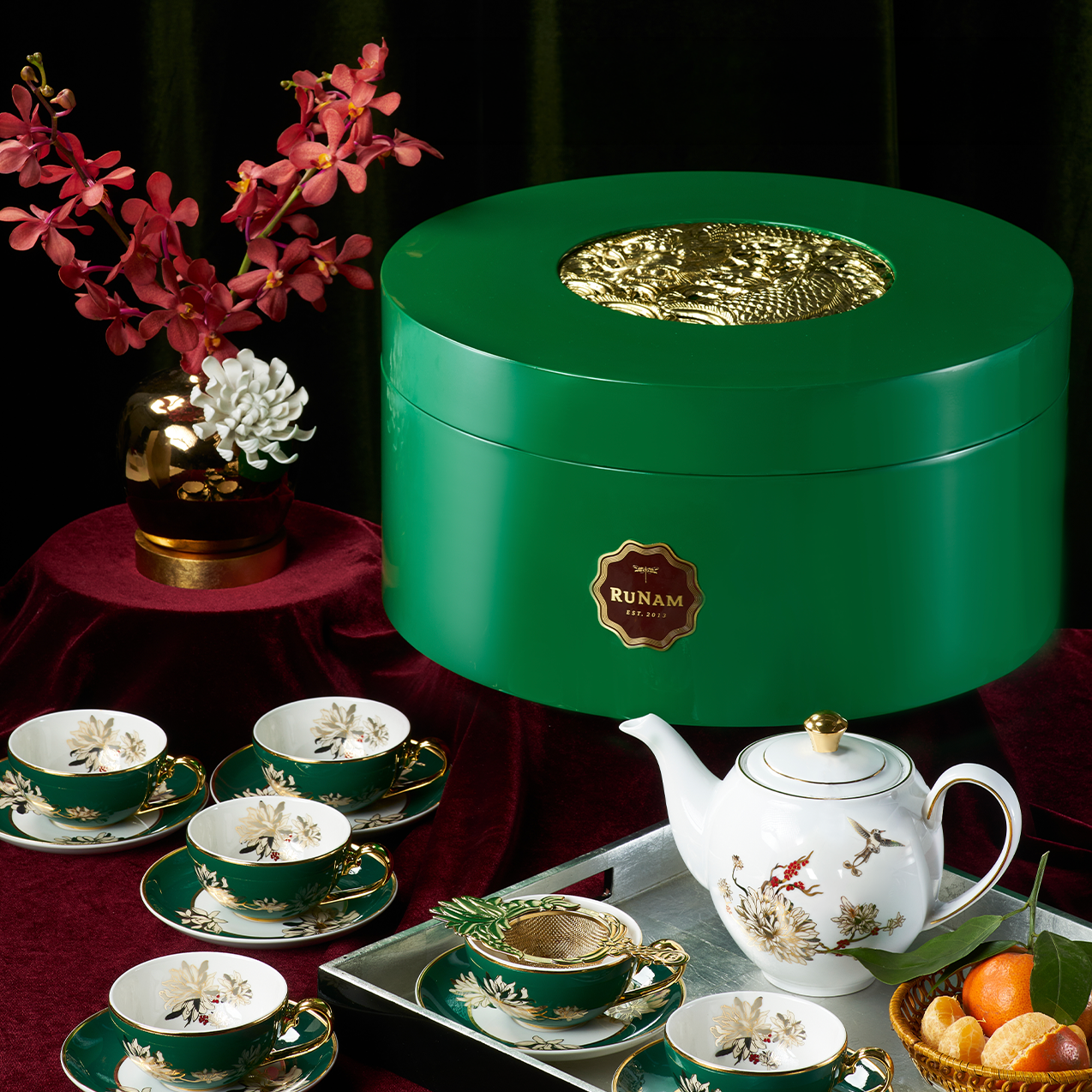 LỤC ẨM TEA SET - GREEN